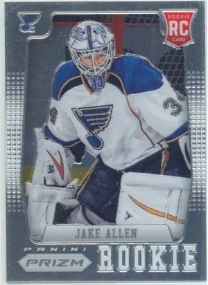 2012-13 ROOKIE ANTHOLOGY - JAKE ALLEN #93 PRIZM ROOKIE