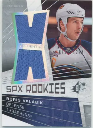 2008-09 SPX - BORIS VALABIK #148 ROOKIE 34/1299
