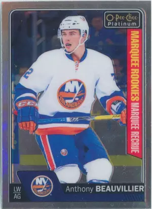 2016-17 O-PEE-CHEE PLATINUM - ANTHONY BEAUVILLIER #171 MARQUEE ROOKIE