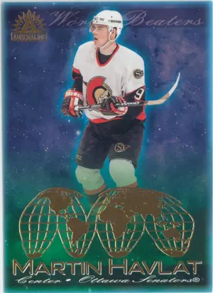 2001-02 ADRENALINE - MARTIN HAVLAT #13 WORLD BEATERS