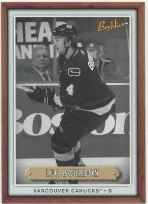 2006-07 BEEHIVE - LUC BOURDON #159 WOOD
