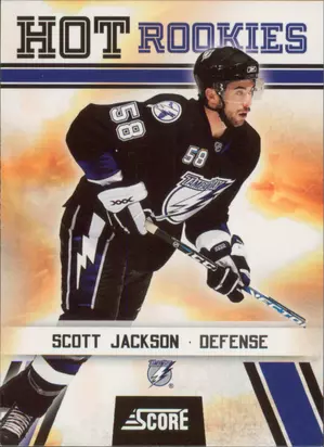 2010-11 SCORE - SCOTT JACKSON #550 HOT ROOKIES