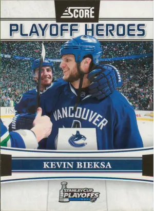 2011-12 SCORE - KEVIN BIEKSA #4 PLAYOFF HEROES