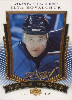 2007-08 MVP - ILYA KOVALCHUK #GF4 GAME FACE