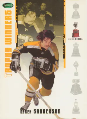 2003-04 PARKHURST ORIGINAL SIX BOSTON - DEREK SANDERSON #B-13 INSERTS