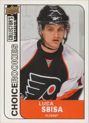 2008-09 COLLECTOR'S CHOICE - LUCA SBISA #239 ROOKIES