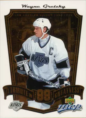 2005-06 MVP - WAYNE GRETZKY #TG5 TRIBUTE TO GREATNESS