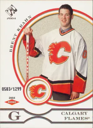 2003-04 PRIVATE STOCK RESERVE - BRENT KRAHN #107 ROOKIE 583/1299