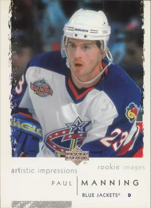 2002-03 ARTISTIC IMPRESSIONS - PAUL MANNING #135 ROOKIE IMAGES