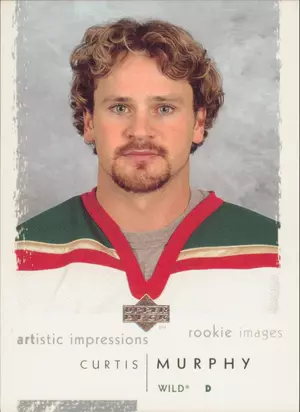 2002-03 ARTISTIC IMPRESSIONS - CURTIS MURPHY #128 ROOKIE IMAGES