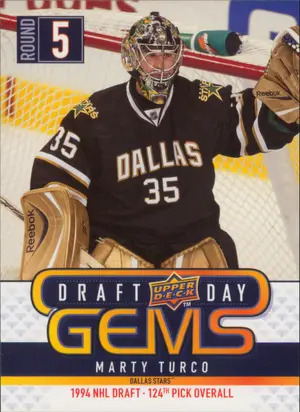 2009-10 UPPER DECK - MARTY TURCO #GEM10 DRAFT DAY GEMS