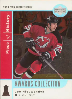 2002-03 PIECE OF HISTORY - JOE NIEUWENDYK #AC17 AWARDS COLLECTION