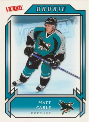 2006-07 VICTORY - MATT CARLE #219 ROOKIE