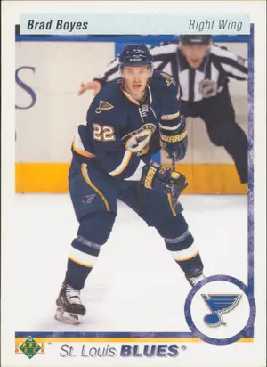 2010-11 UPPER DECK - BRAD BOYES #28 20TH ANNIVERSARY