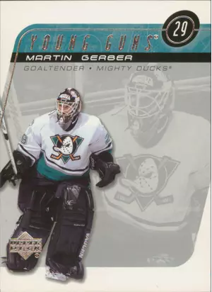 2002-03 UPPER DECK - MARTIN GERBER #427 YOUNG GUNS