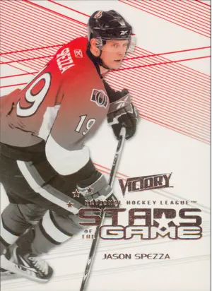 2010-11 VICTORY - JASON SPEZZA #SOG-JS STARS OF THE GAME