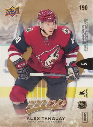 2016-17 MVP - ALEX TANGUAY #190 PUZZLE BACKS