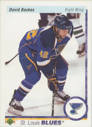 2010-11 UPPER DECK - DAVID BACKES #29 20TH ANNIVERSARY