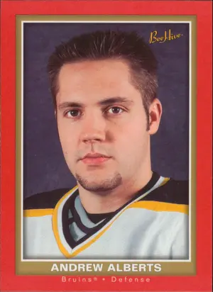 2005-06 BEEHIVE - ANDREW ALBERTS #143 RED