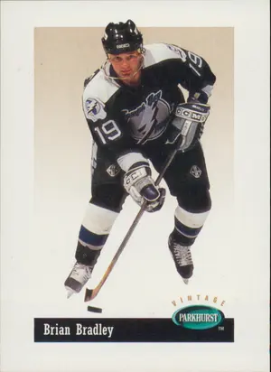 1994-95 PARKHURST - BRIAN BRADLEY #V71 VINTAGE