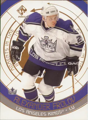 2002-03 PRIVATE STOCK RESERVE - ALEXANDER FROLOV #5 MOMENTS IN TIME
