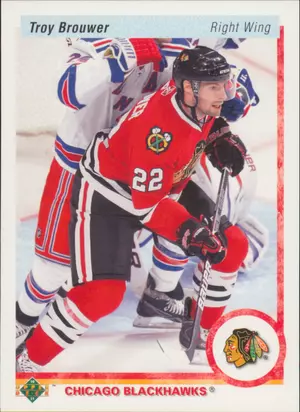 2010-11 UPPER DECK - TROY BROUWER #153 20TH ANNIVERSARY