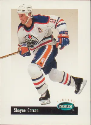 1994-95 PARKHURST - SHAYNE CORSON #V3 VINTAGE