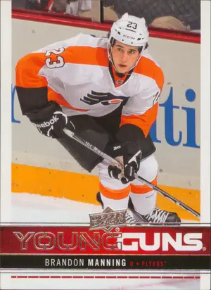 2012-13 UPPER DECK - BRANDON MANNING #240 YOUNG GUNS