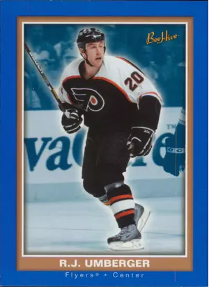 2005-06 BEEHIVE - R.J. UMBERGER #134 BLUE