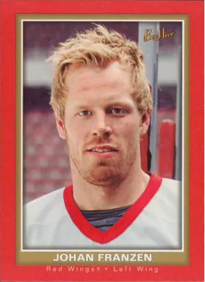 2005-06 BEEHIVE - JOHAN FRANZEN #127 RED