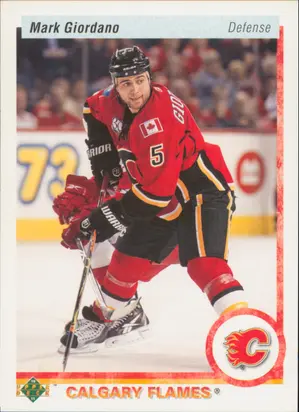 2010-11 UPPER DECK - MARK GIORDANO #172 20TH ANNIVERSARY