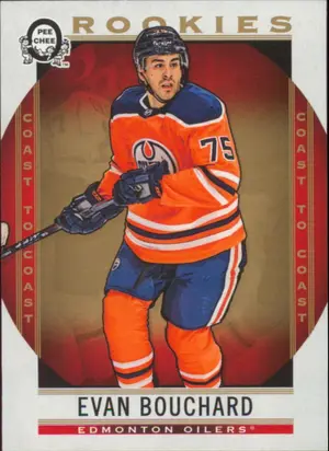 2018-19 O-PEE-CHEE COAST TO COAST - EVAN BOUCHARD #177 ROOKIE