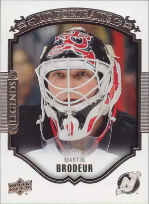 2015-16 UPPER DECK - MARTIN BRODEUR #P-52 PORTRAITS