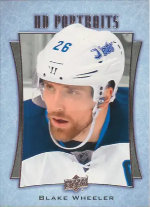 2016-17 UPPER DECK - BLAKE WHEELER #P-44 UD PORTRAITS