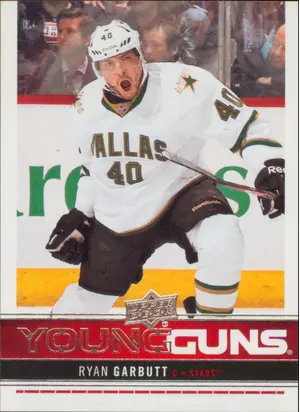 2012-13 UPPER DECK - RYAN GARBUTT #218 YOUNG GUNS