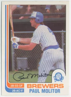 1982 O-Pee-Chee - Paul Molitor #195