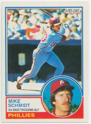 1983 O-Pee-Chee - Mike Schmidt #300