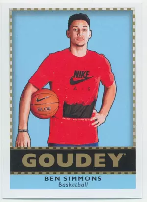2018 Goodwin Champions - Ben Simmons Goudey #G25