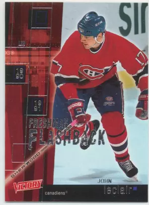 2003-04 VICTORY - JOHN LeCLAIR #FF33 FRESHMAN FLASHBACK