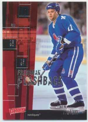 2003-04 VICTORY - OWEN NOLAN #FF43 FRESHMAN FLASHBACK