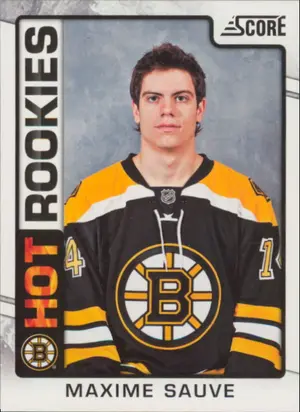 2012-13 SCORE - MAXIME SAUVE #520 ROOKIE