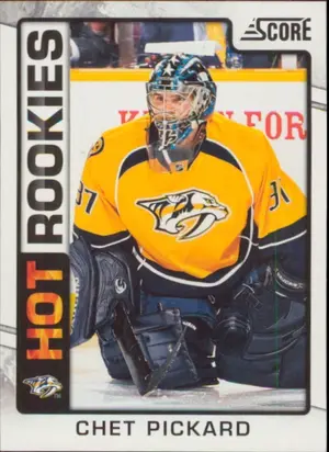 2012-13 SCORE - CHET PICKARD #537 ROOKIE
