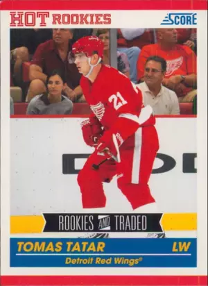 2010-11 SCORE - TOMAS TATAR #602 ROOKIE