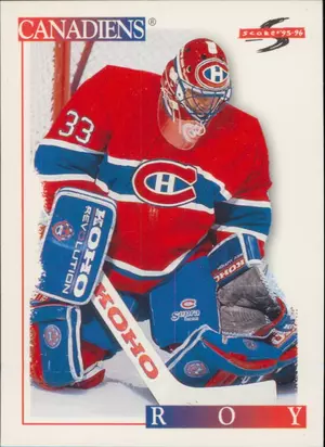 1995-96 SCORE - PATRICK ROY #145