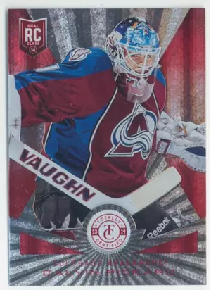 2013-14 TOTALLY CERTIFIED - CALVIN PICKARD #166 MIRROR RED 59/100