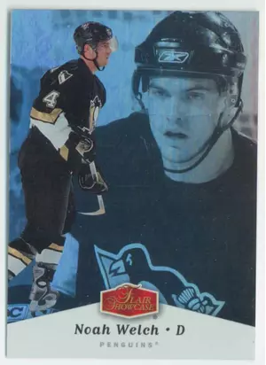 2006-07 FLAIR SHOWCASE - NOAH WELCH #81 ROOKIE