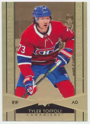 2021-22 TIM HORTONS - TYLER TOFFOLI #G-7 GOLD ETCHINGS