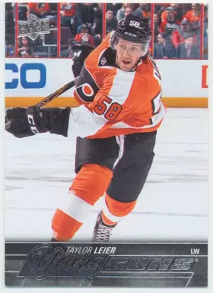 2015-16 UPPER DECK - TAYLOR LEIER #478 YOUNG GUNS
