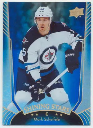 2016-17 UPPER DECK - MARK SCHEIFELE #SS-26 SHINING STARS ROYAL BLUE