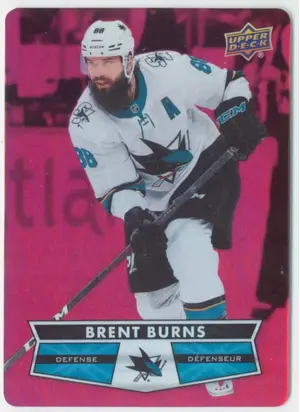 2021-22 TIM HORTONS - BRENT BURNS #DC-15 RED DIE CUT